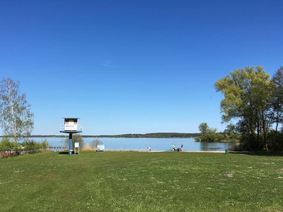 Ferienhaus Solken Mit Grosser Terrasse Und Kaminofen Plau am See Exterior foto